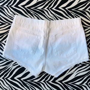 J Brand White Shorts